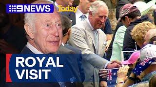 King and Queen to touch down in Sydney for royal tour | 9 News Australia