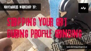 Stripping your grit during profile grinding