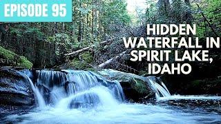 Hidden Waterfalls in Spirit Lake, Idaho