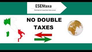 Italian Foreign Tax Credit to AVOID double Taxations