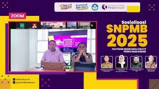 SOSIALISASI SNPMB 2025 POLITEKNIK NEGERI MEDIA KREATIF PSDKU MAKASSAR