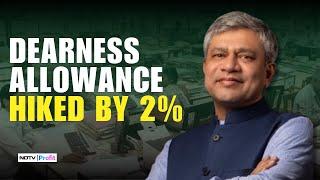 Ashwini Vaishnaw Announces DA Hike To 55% For Central Govt Employees | Cabinet Briefing