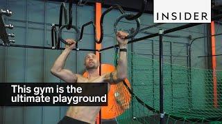 This gym is the ultimate playground for ninja warriors