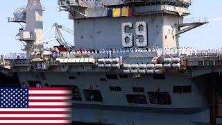 5,000 of US Marines, Sailors from US Navy Aircraft Carrier Returns Home After Nine-Month Deployment