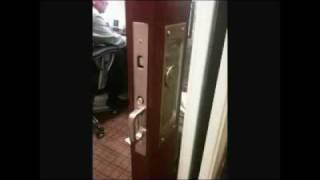 Pocket Door Lock Installation