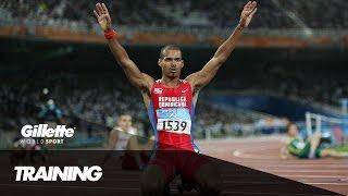 Hurdles Training with Olympic Champion Felix Sanchez | Gillette World Sport