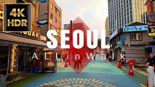 [Modified] Dongdaemun(DDP) to Myeongdong, Seoul, Korea | 동대문(DDP)에서 명동까지 산책 | 4K HDR