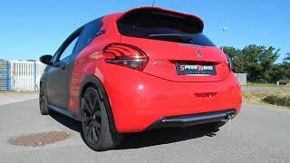 Peugeot 208 gti - Exhaust Sound - Speed Noise