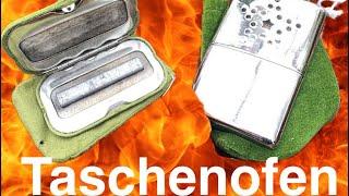 Taschenofen Benzin & Kohle Taschenwärmer Miltec - Herbertz - Zippo