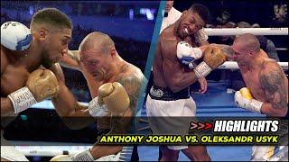 Anthony Joshua vs. Oleksandr Usyk Highlights | FightNoose