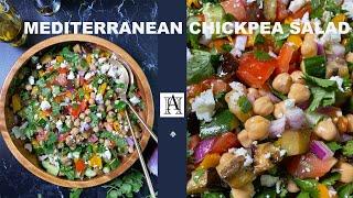 Mediterranean Chickpea Salad | Quick and Easy Recipe | Hello Ani