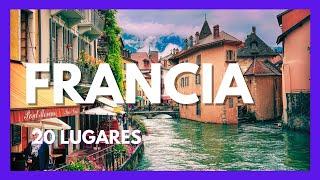 FRANCIA descubre los 20 MEJORES y más BONITOS️ lugares para visitar en 2024