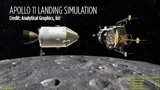 Watch Apollo 11's Moon Landing in Amazing Simulation