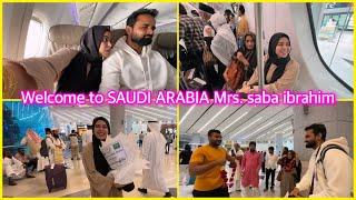 1st time SAUDI ARABIA aaye ️ |Mumbai-Jeddah- Madina | vlog