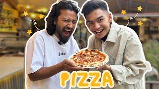 Cooking Pizza for  @SisanBaniya at The Gardens | ft. Chiya Maya and Pardgym Music