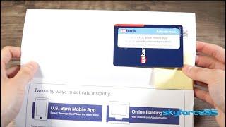 U.S. Bank Cash+ Visa Signature Credit Card Unboxing