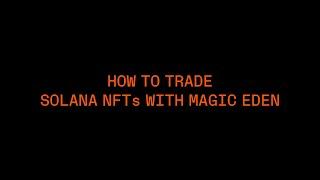 How to buy Solana NFTs with Magic Eden?