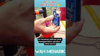 MENJUAL MINUMAN SEKALIGUS MENGAJARKAN ILMU ROBOTIK