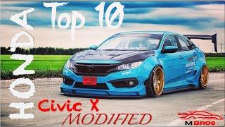 Top 10 Honda Civic FC Modified | 10th Generation | 2016-2021 | M Bros