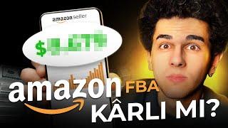 Amazon FBA ile ilk ayımda ne kadar kazandım? Amazon FBA'den ne kadar kar ettim, giderler ne oldu?