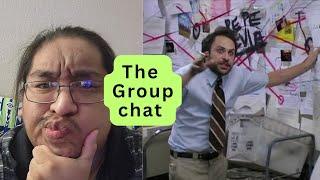 "The group chat" part 1-4 , tiktok reacts