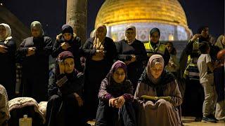 Friday 20th Dec Live Fajar Adhan in Courtyard of Al AQSA Mosque