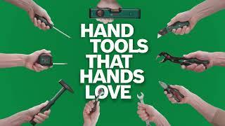 The ergonomic hand tools from Bosch