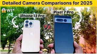 Google Pixel 7 Pro VS iPhone 13 Pro Camera Comparison in 2024| For Camera Purpose Kon Sa lena hai