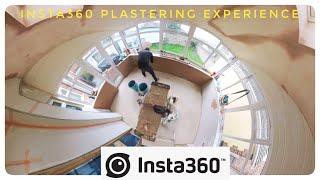 Plastering 360 My first insta360 video