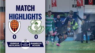 VIKINGUR 0 0 SHAMROCK FULL HIGHLIGHTS | UEFA CHAMPIONS LEAGUE 1ST QF ROUND | 09-07-2024