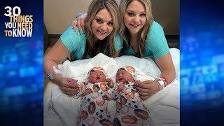 Twin Sisters Give Birth On The Same Day