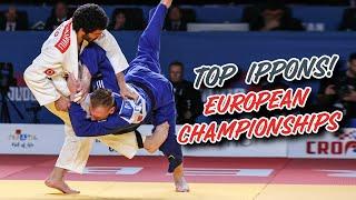 TOP IPPONS - Judo European Championships 2024 PART 1