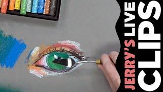 Layering Oil Pastels | Jerry's LIVE Clips