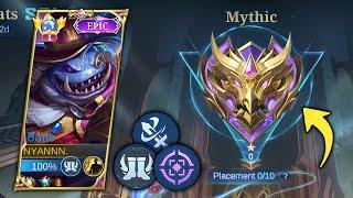 FINALLY MYTHIC!! BANE BEST BUILD AND EMBLEM TO REACH MYTHIC RANK