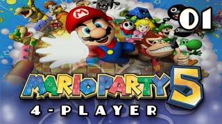 Mario Party 5 - Part 01 (4-player)