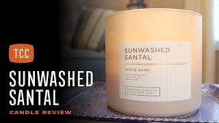 Sunwashed Santal Candle Review – Bath & Body Works