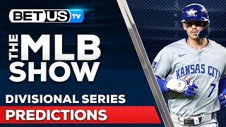 MLB Divisional Series Picks For Today [October 9th] MLB Predictions & Baseball Betting Odds