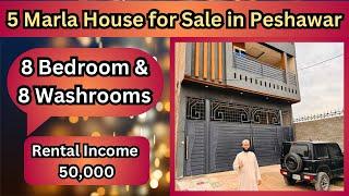 5 Marla House for Sale in Peshawar | Rental Income Property in Peshawar | Shiekh Yaseen Town