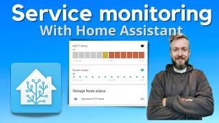 Smart Home Service monitoring with Home Assistant