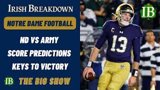 Notre Dame vs Army Game Predictions - Keys to Victory - Week 13 Preview