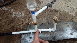 Unbelievable but it works. The pump pumps water without electricity
