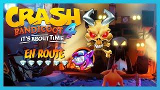 Crash Bandicoot 4 - Course N.Sane PARFAITE : En Route + Skin Luminescent (Crash)