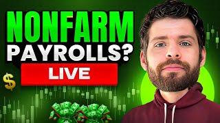 MASSIVE NFP NONFARM PAYROLLS REPORT OUT | LIVE DAY TRADING