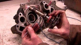 Inside a chevy water pump -- how it works