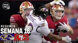 Baltimore Ravens vs. San Francisco 49ers | Semana 16 NFL 2023 | NFL Highlights Resumen en español