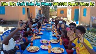 Lindo || Bữa Tiệc Ăn Mừng 600.000 Người Đăng Ký Cùng Anh Em Team !!!