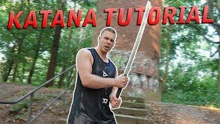 Katana Tutorial  - Grundtechniken - Schwertkampf Boken Kata Turbo Torben Katana Grundtechniken