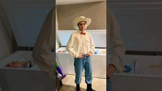 Billie Eilish impersonates Walmart yodeling kid for Halloween  #shorts #billieeilish