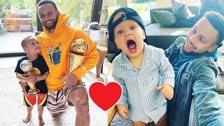 Stephen Curry's son CANON CURRY is SUPER CUTE, FUNNY AND LOVELY! ️