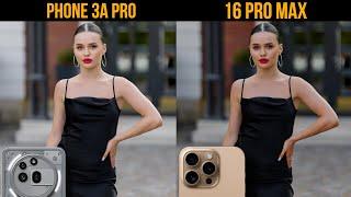 Nothing Phone 3A Pro Vs iPhone 16 Pro Max | Camera Battle | Epic Battle!!